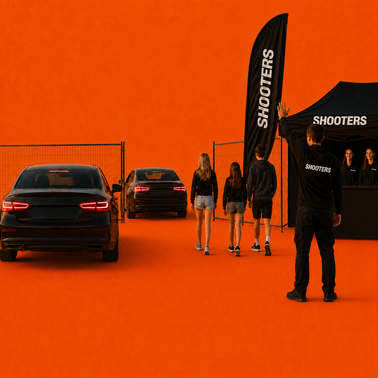 Afronding en vertrek na afloop van het event